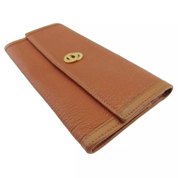 BVLGARI Wallet Doppiotondo Leather Authentic USED - Picture 5 of 12